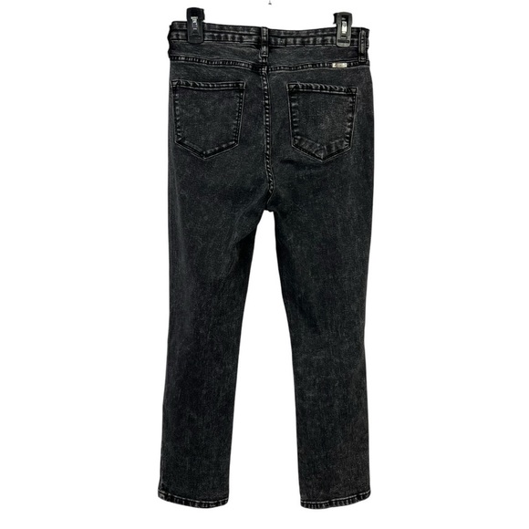 KanCan Jr Women’s Black Jeans Sz 7/27 Distressed/Ripped/Torn Pockets Stretch - Picture 3 of 13